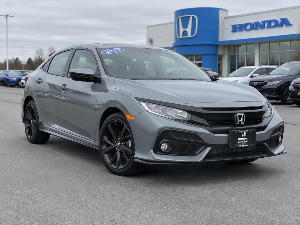 2022 Civic Sport in Blue