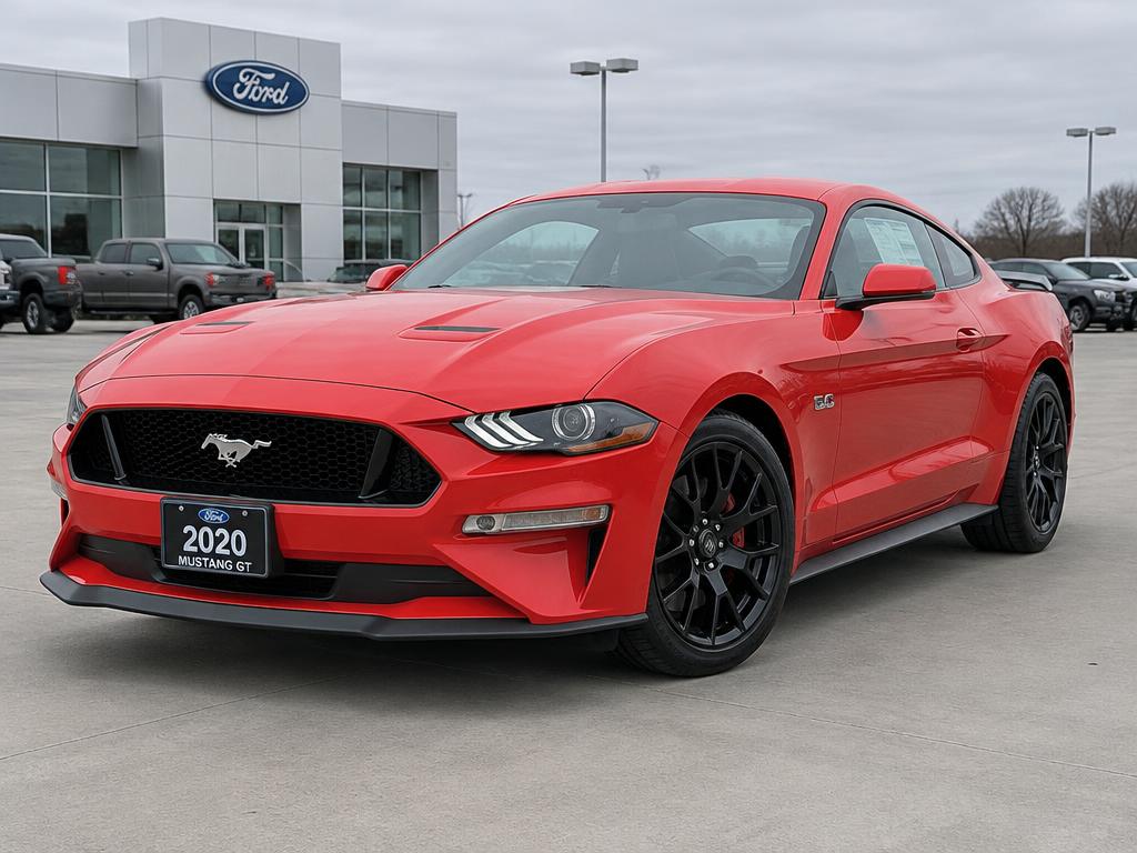 2019 Mustang GT Premium in Red
